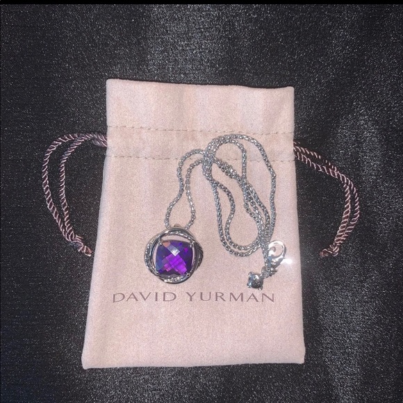 SOLD - DAVID YURMAN - AMETHYST NECKLACE - Picture 1 of 4
